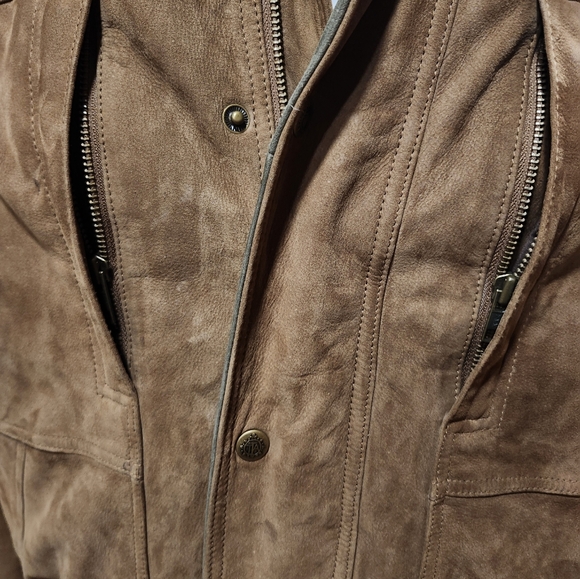 Vintage "The Territory Ahead" Suede Jacket From Santa Barbara, Ca - Mens M - Picture 4 of 16